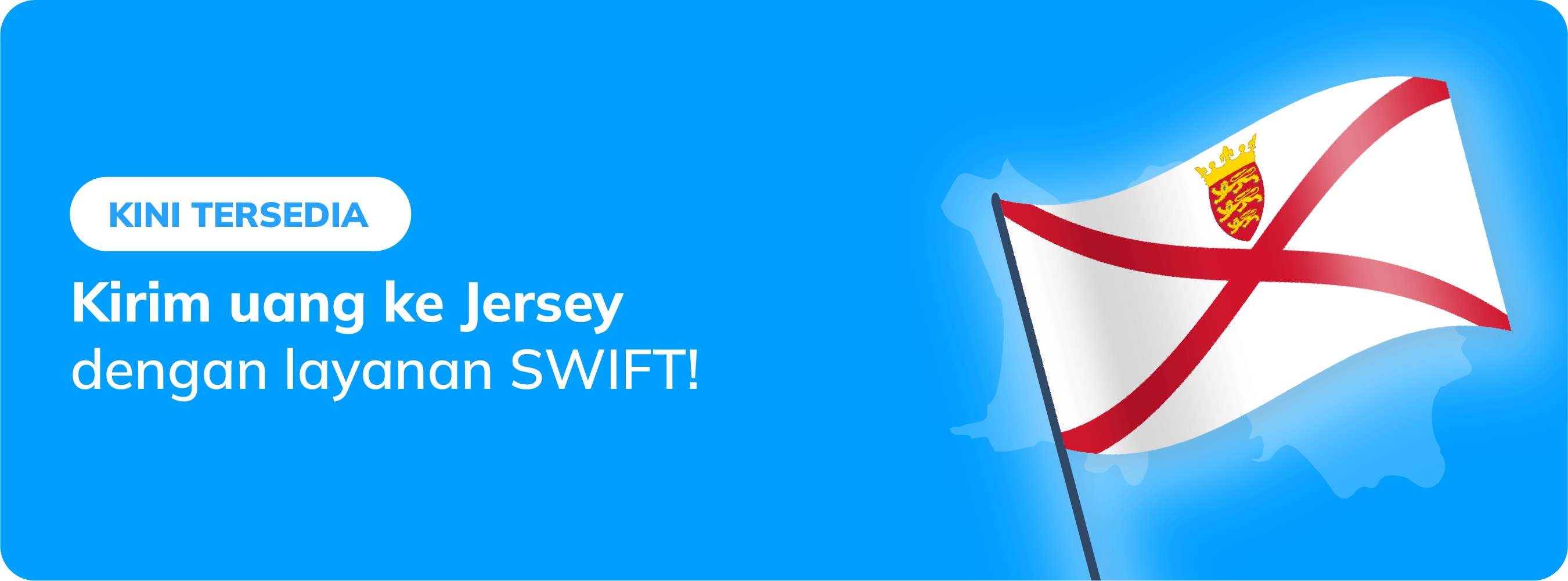 kirim uang ke Jersey via SWIFT