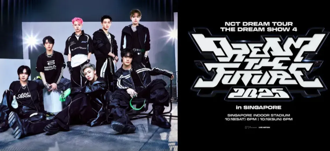 Poster konser NCT DREAM Tour - The Dream Show 4 di Singapore