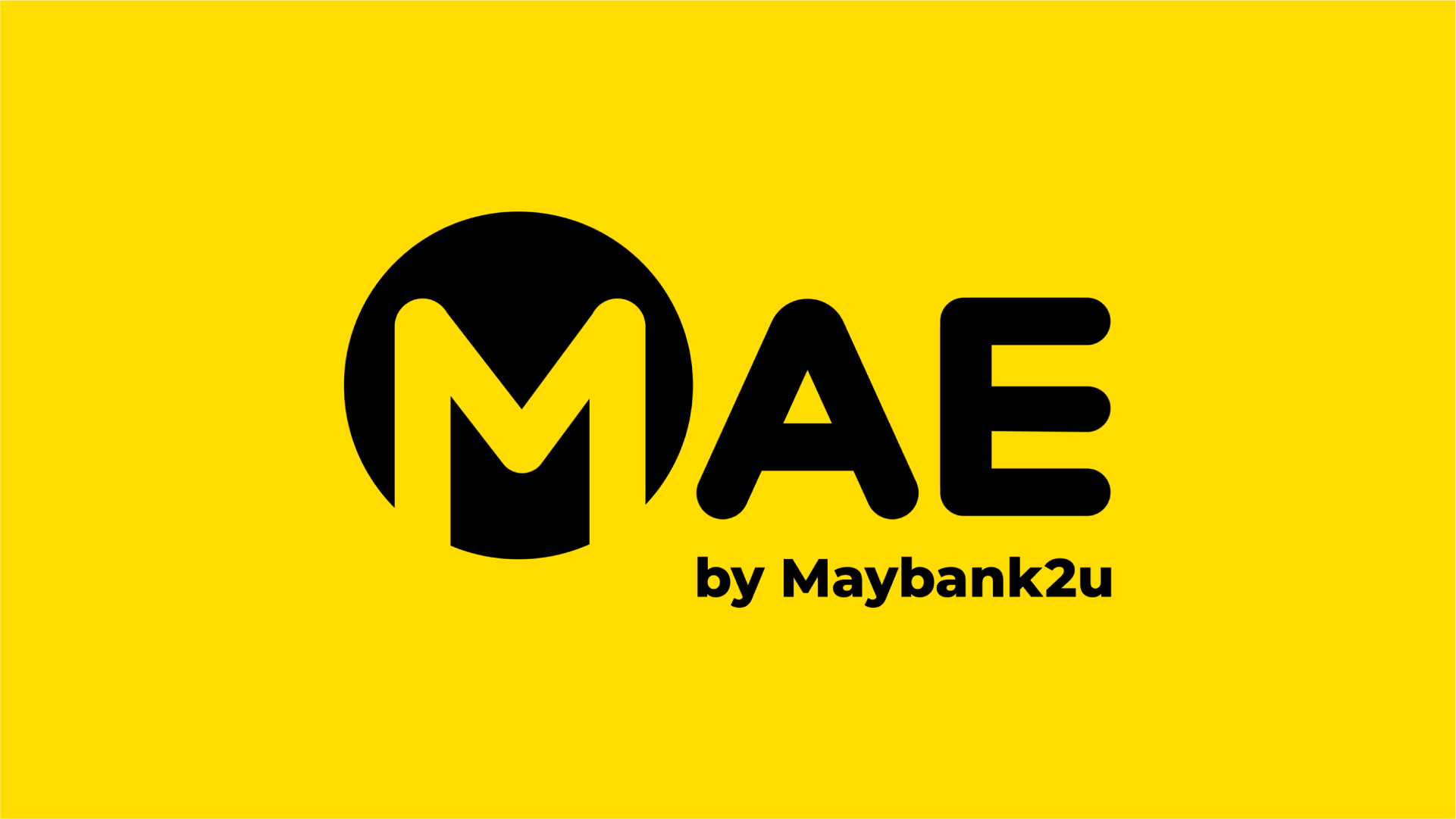 Logo MAE by Maybank, aplikasi e-wallet dan mobile banking untuk pembayaran dan transfer di Malaysia.