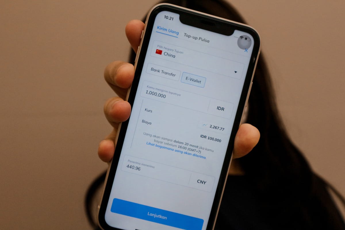 Tranfer ke Alipay dengan Topremit