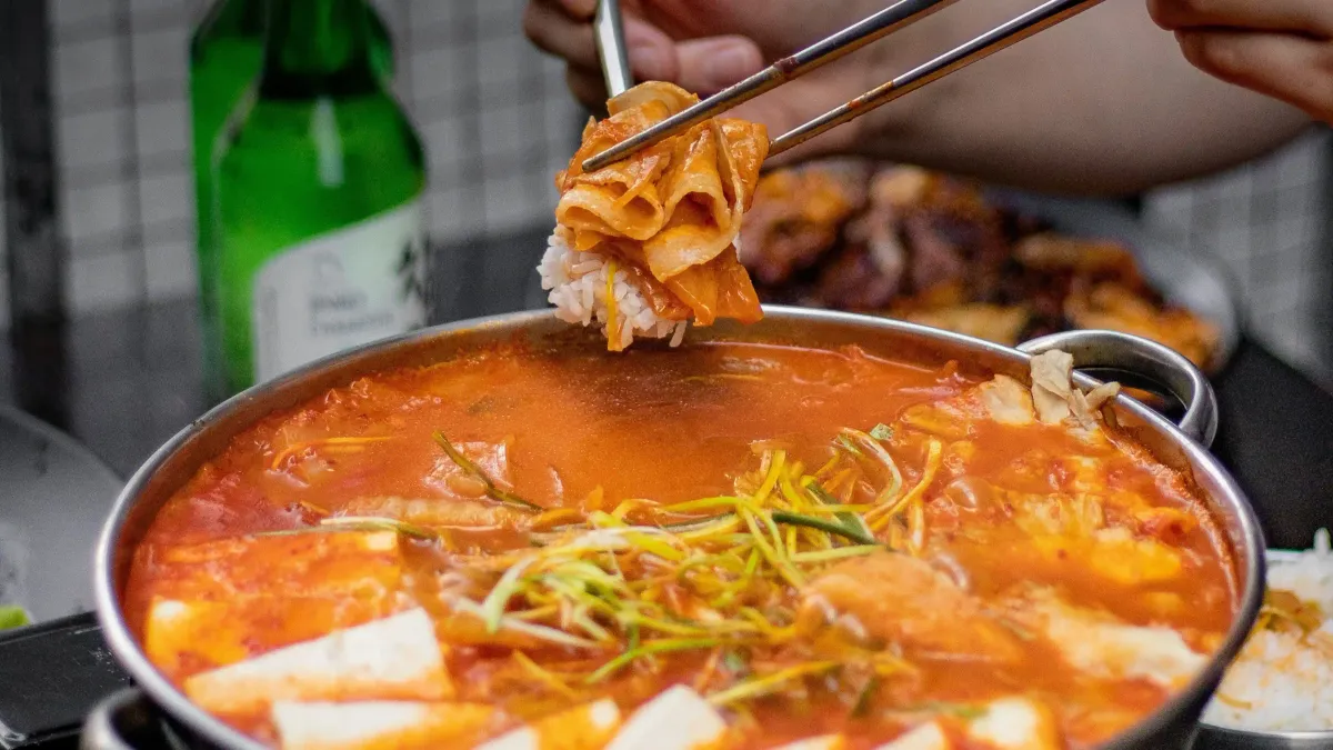 Makanan Korea berkuah