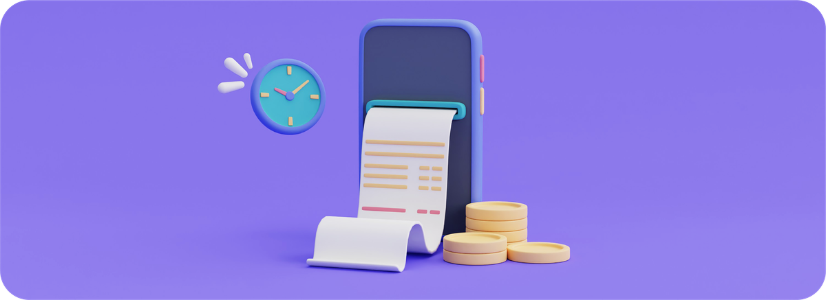 Ilustrasi dokumen transaksi digital di ponsel yang menggambarkan MT103 sebagai bukti dan instruksi pembayaran dalam transfer SWIFT.