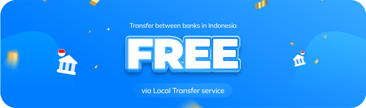 Transfer Between Banks in Indonesia for FREE!