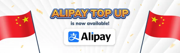 Alipay Top Up to China is Now Available!