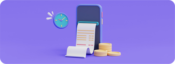 Ilustrasi dokumen transaksi digital di ponsel yang menggambarkan MT103 sebagai bukti dan instruksi pembayaran dalam transfer SWIFT.
