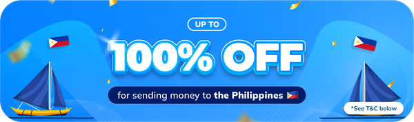 Up to 100% Discount on Transfers to the Philippines