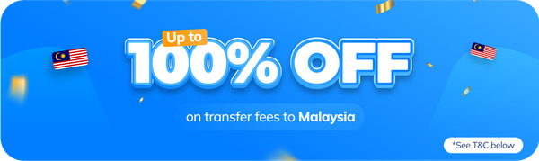 Up to 100% Off Transfer Fees to Malaysia